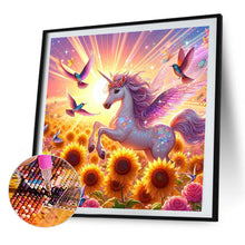 Load image into Gallery viewer, AB Diamond Painting - Full Round - Hummingbird and unicorn (40*40CM)