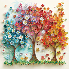 Load image into Gallery viewer, Diamond Painting - Partial Special Shaped - Quilling tree of life (30*30CM)