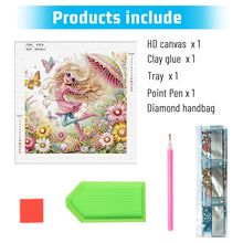 Load image into Gallery viewer, Diamond Painting - Partial Special Shaped - Cute little girl (30*30CM)