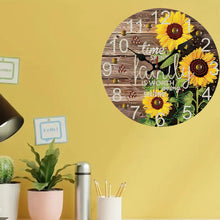 Load image into Gallery viewer, Christmas DIY Diamond Painting Clock Kits Diamond Art Wall Clock Home Wall Decor