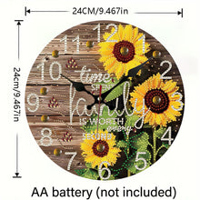 Load image into Gallery viewer, Christmas DIY Diamond Painting Clock Kits Diamond Art Wall Clock Home Wall Decor