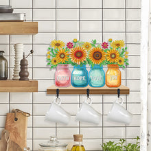 Load image into Gallery viewer, Christmas Diamond Art Hanging Hooks Rhinestone Painting Coat Hook Home Decor