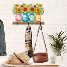 Load image into Gallery viewer, Christmas Diamond Art Hanging Hooks Rhinestone Painting Coat Hook Home Decor