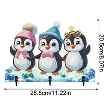 Load image into Gallery viewer, Christmas Diamond Art Hanging Hooks Rhinestone Painting Coat Hook Home Decor