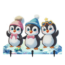 Load image into Gallery viewer, Christmas Diamond Art Hanging Hooks Rhinestone Painting Coat Hook Home Decor