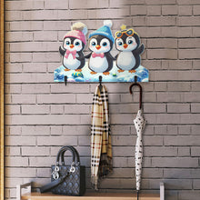 Load image into Gallery viewer, Christmas Diamond Art Hanging Hooks Rhinestone Painting Coat Hook Home Decor