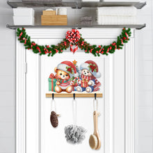 Load image into Gallery viewer, Christmas Diamond Art Hanging Hooks Rhinestone Painting Coat Hook Home Decor