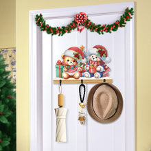 Load image into Gallery viewer, Christmas Diamond Art Hanging Hooks Rhinestone Painting Coat Hook Home Decor