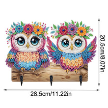 Load image into Gallery viewer, Christmas Diamond Art Hanging Hooks Rhinestone Painting Coat Hook Home Decor