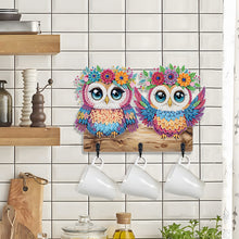 Load image into Gallery viewer, Christmas Diamond Art Hanging Hooks Rhinestone Painting Coat Hook Home Decor