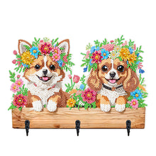 Load image into Gallery viewer, Christmas Diamond Art Hanging Hooks Rhinestone Painting Coat Hook Home Decor