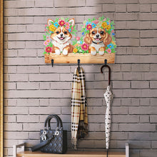 Load image into Gallery viewer, Christmas Diamond Art Hanging Hooks Rhinestone Painting Coat Hook Home Decor