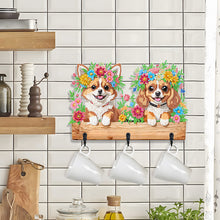 Load image into Gallery viewer, Christmas Diamond Art Hanging Hooks Rhinestone Painting Coat Hook Home Decor