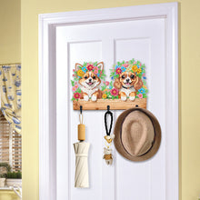 Load image into Gallery viewer, Christmas Diamond Art Hanging Hooks Rhinestone Painting Coat Hook Home Decor