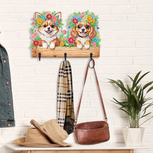 Load image into Gallery viewer, Christmas Diamond Art Hanging Hooks Rhinestone Painting Coat Hook Home Decor