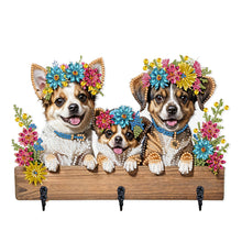 Load image into Gallery viewer, Christmas Diamond Art Hanging Hooks Rhinestone Painting Coat Hook Home Decor