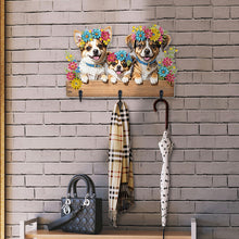 Load image into Gallery viewer, Christmas Diamond Art Hanging Hooks Rhinestone Painting Coat Hook Home Decor