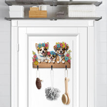 Load image into Gallery viewer, Christmas Diamond Art Hanging Hooks Rhinestone Painting Coat Hook Home Decor