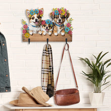 Load image into Gallery viewer, Christmas Diamond Art Hanging Hooks Rhinestone Painting Coat Hook Home Decor