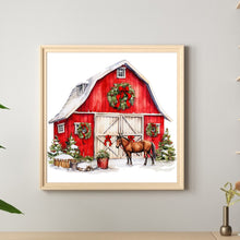 Load image into Gallery viewer, Diamond Painting - Full Round - Christmas house (40*40CM)