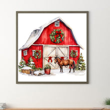 Load image into Gallery viewer, Diamond Painting - Full Round - Christmas house (40*40CM)