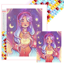 Load image into Gallery viewer, Diamond Painting - Full Square - Comic girl (40*50CM)