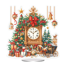 Load image into Gallery viewer, Acrylic Special Shape Xmas Tree Mermaid Table Top Diamond Painting Ornament Kits