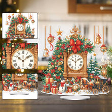 Load image into Gallery viewer, Acrylic Special Shape Xmas Tree Mermaid Table Top Diamond Painting Ornament Kits