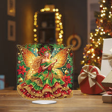 Load image into Gallery viewer, Acrylic Special Shape Xmas Tree Mermaid Table Top Diamond Painting Ornament Kits