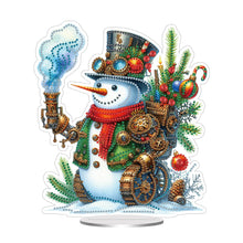 Load image into Gallery viewer, Acrylic Special Shape Xmas Tree Mermaid Table Top Diamond Painting Ornament Kits