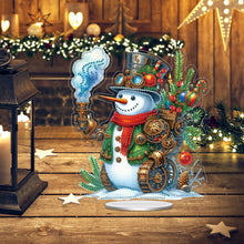 Load image into Gallery viewer, Acrylic Special Shape Xmas Tree Mermaid Table Top Diamond Painting Ornament Kits