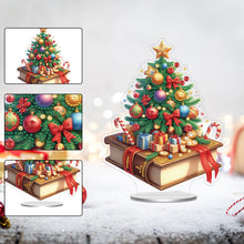 Load image into Gallery viewer, Acrylic Special Shape Xmas Tree Mermaid Table Top Diamond Painting Ornament Kits
