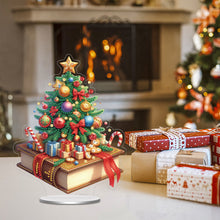 Load image into Gallery viewer, Acrylic Special Shape Xmas Tree Mermaid Table Top Diamond Painting Ornament Kits