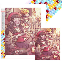 Load image into Gallery viewer, Diamond Painting - Full Square - Halloween girl (45*60CM)