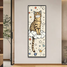 Load image into Gallery viewer, Diamond Painting - Full Square - Cat (30*90CM)