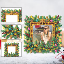 Load image into Gallery viewer, Acrylic Special Shape Christmas Gnome Table Top Diamond Painting Frame Kits