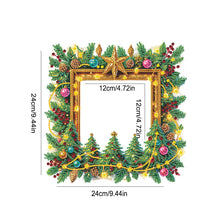 Load image into Gallery viewer, Acrylic Special Shape Christmas Gnome Table Top Diamond Painting Frame Kits