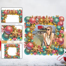 Load image into Gallery viewer, Acrylic Special Shape Christmas Gnome Table Top Diamond Painting Frame Kits