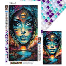 Load image into Gallery viewer, AB Diamond Painting - Full Round - Goddess of nature (40*70CM)