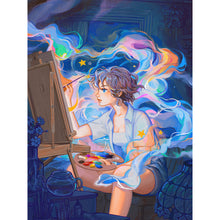 Load image into Gallery viewer, Diamond Painting - Full Round - Creative Girl (30*40CM)