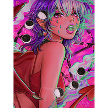 Load image into Gallery viewer, Diamond Painting - Full Round - Devil Girl (30*40CM)