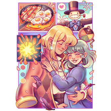 Load image into Gallery viewer, Diamond Painting - Full Round - Howl's Moving Castle (30*40CM)