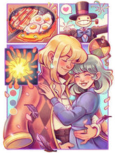 Load image into Gallery viewer, Diamond Painting - Full Round - Howl's Moving Castle (30*40CM)