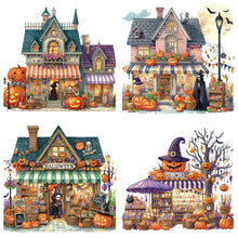 Load image into Gallery viewer, 4pcs Diamond Painting - Partial Special Shaped - Halloween Series (30*30CM)