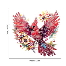 Load image into Gallery viewer, Acrylic DIY Diamond Painting Hanging Pendant Home Decor (Sunflower Cardinal)