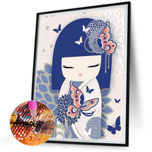 Load image into Gallery viewer, Diamond Painting - Full Round - Japanese Style Illustration Girl (30*40CM)