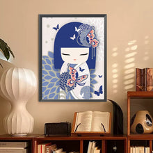 Load image into Gallery viewer, Diamond Painting - Full Round - Japanese Style Illustration Girl (30*40CM)
