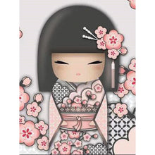 Load image into Gallery viewer, Diamond Painting - Full Round - Japanese Style Illustration Girl (30*40CM)