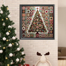 Load image into Gallery viewer, Diamond Painting - Full Round - Fabric Christmas Tree (50*50CM)