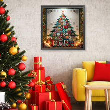 Load image into Gallery viewer, Diamond Painting - Full Round - Candle Fabric Christmas Tree (50*50CM)